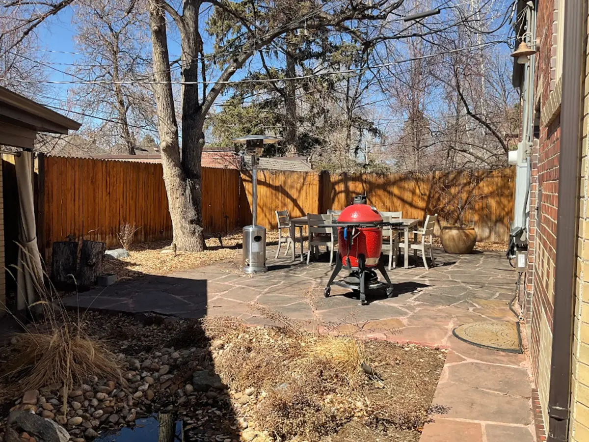 bonnie brae backyard before new patio installation