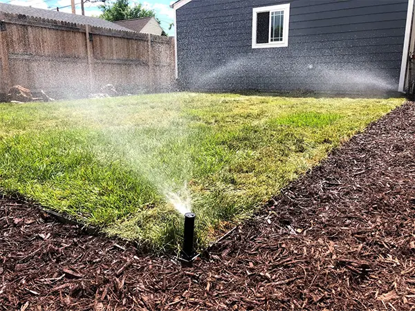 New Sprinkler System Installed