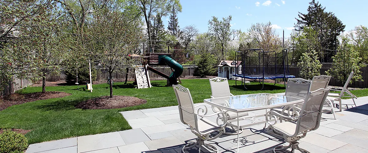 white paver patio in denver