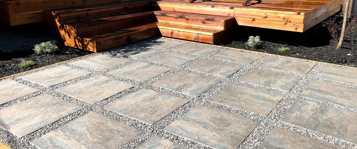 paver patio installation in lakewood