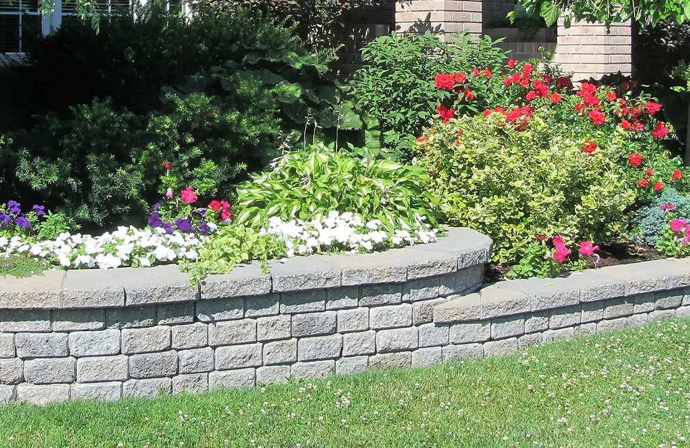 Retaining Wall Installed In Denver