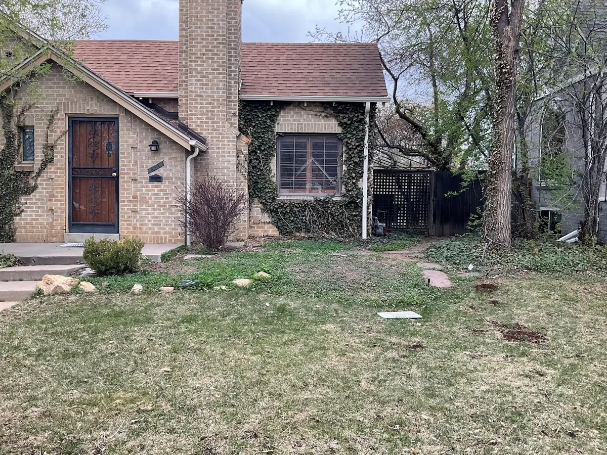 Colorado front yard before hardscaping